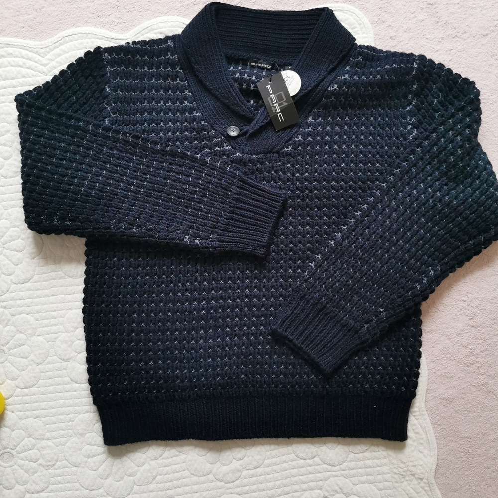 NWT PARC man wool sweater